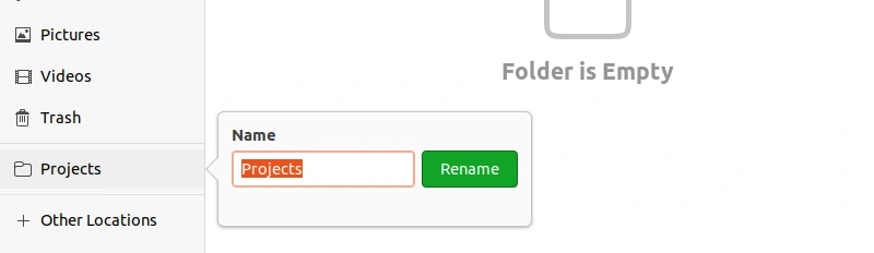 Ubuntu Gnome File Manager bookmark edit