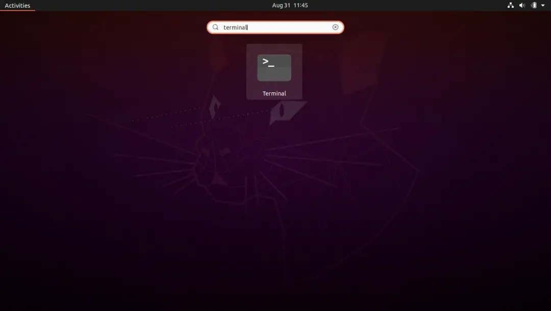Ubuntu 20.04 LTS Applications Search