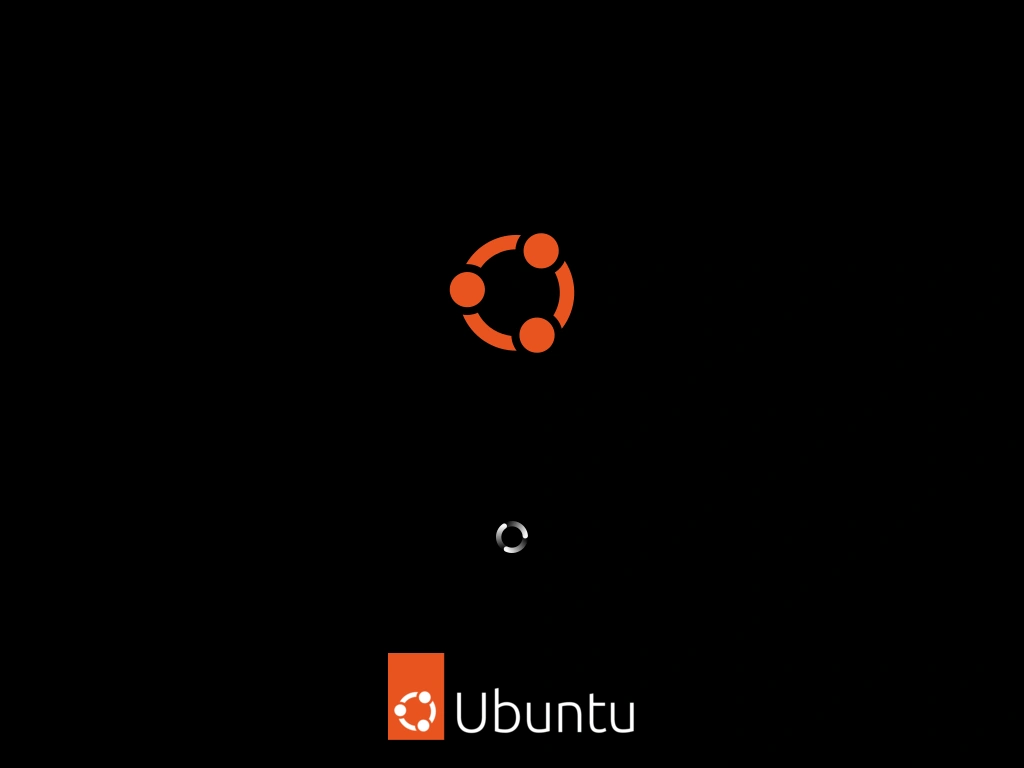 Ubuntu 23.04 Boot Screen