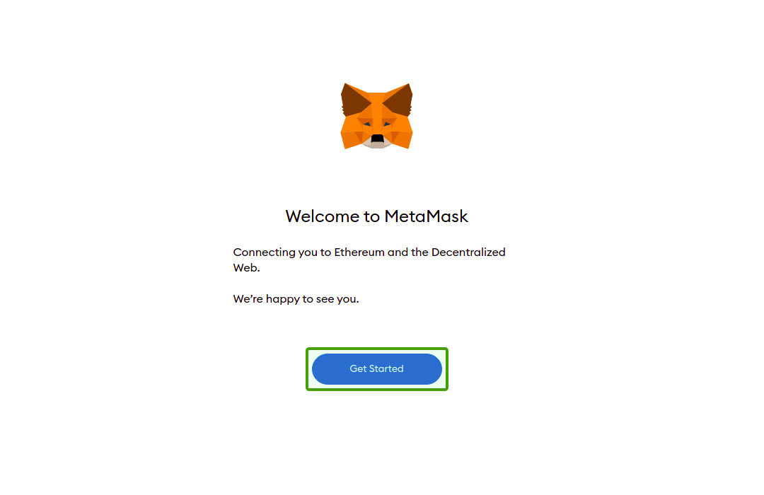 metamask get started