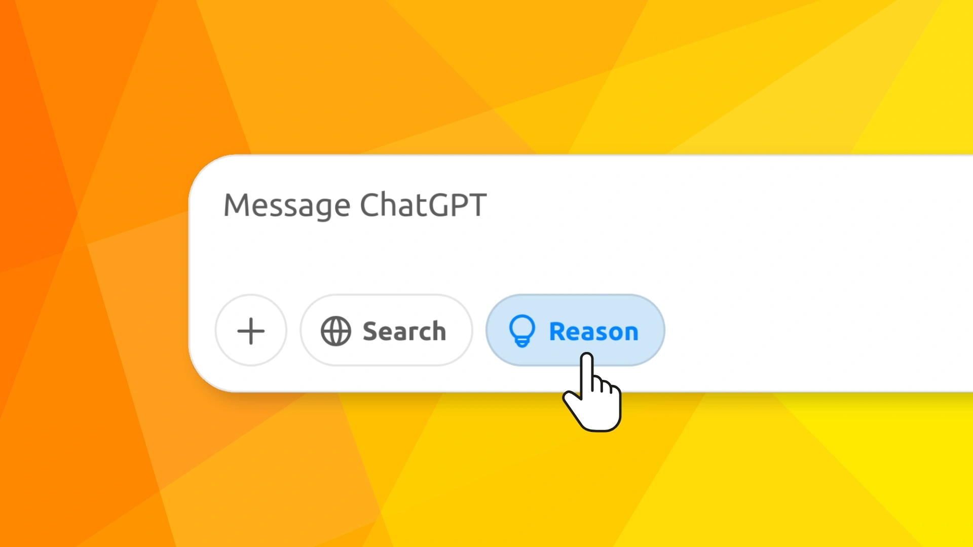 Newly added OpenAI ChatGPT o3-mini reason button